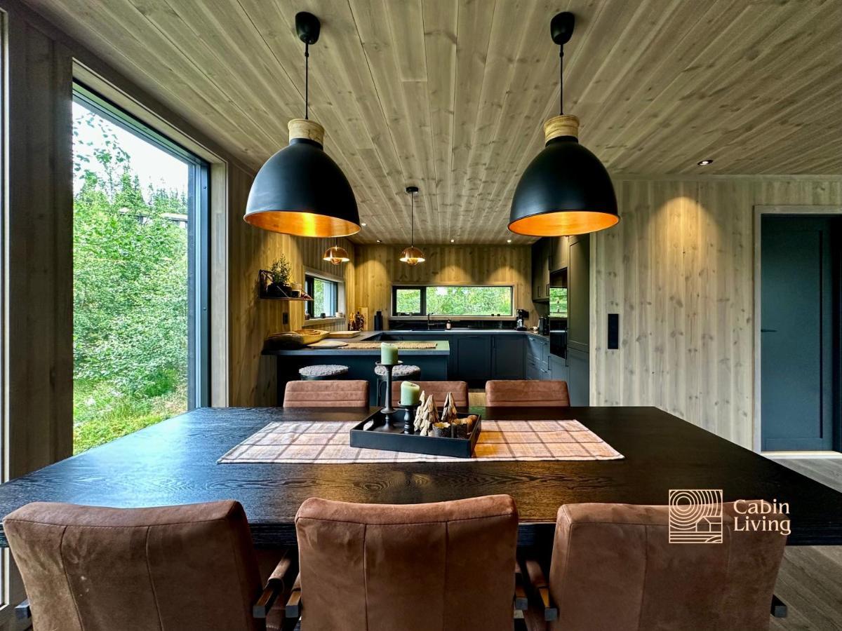 Brand New Cabin On The Sunny Side Of Gaustatoppen With A Great View Tuddal Exteriér fotografie