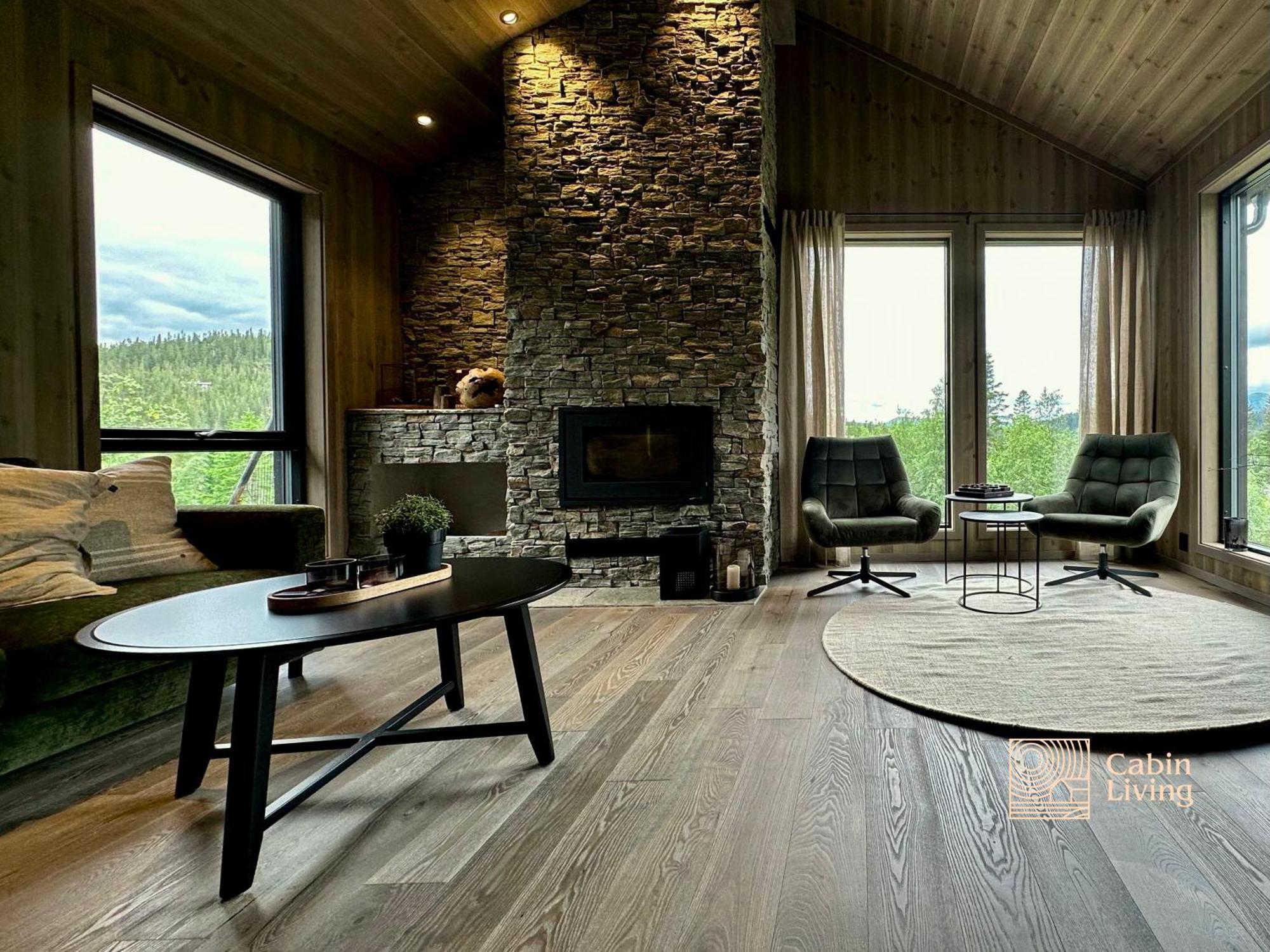 Brand New Cabin On The Sunny Side Of Gaustatoppen With A Great View Tuddal Exteriér fotografie