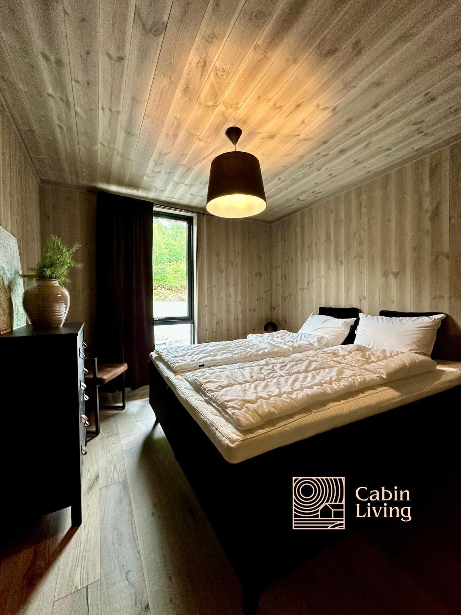 Brand New Cabin On The Sunny Side Of Gaustatoppen With A Great View Tuddal Exteriér fotografie