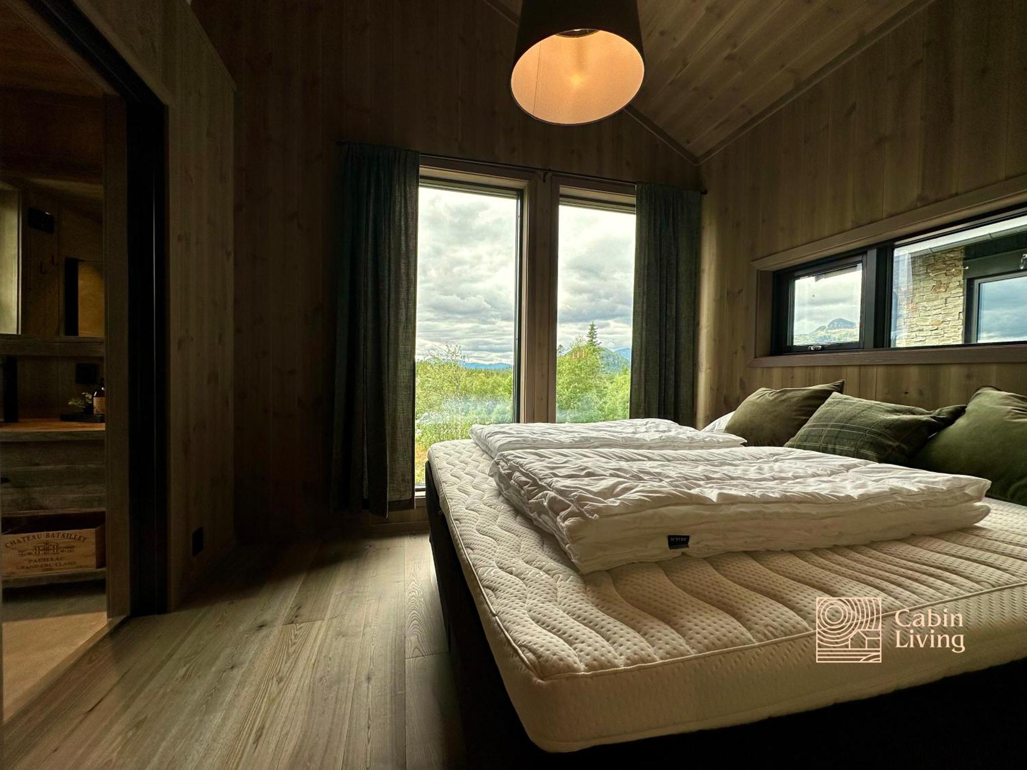 Brand New Cabin On The Sunny Side Of Gaustatoppen With A Great View Tuddal Exteriér fotografie