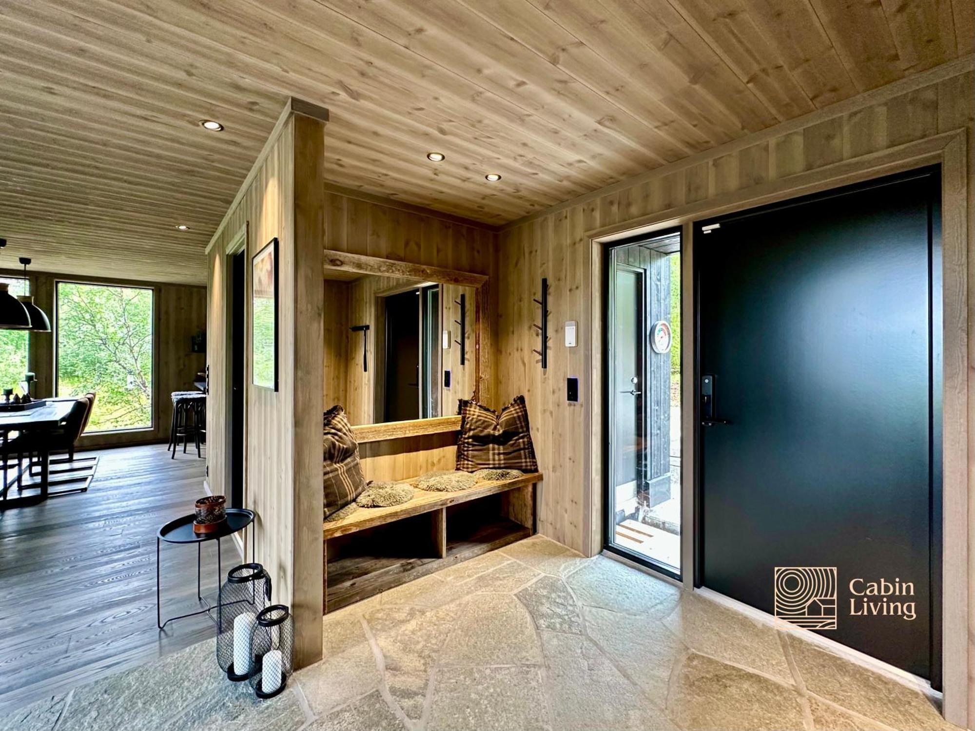 Brand New Cabin On The Sunny Side Of Gaustatoppen With A Great View Tuddal Exteriér fotografie