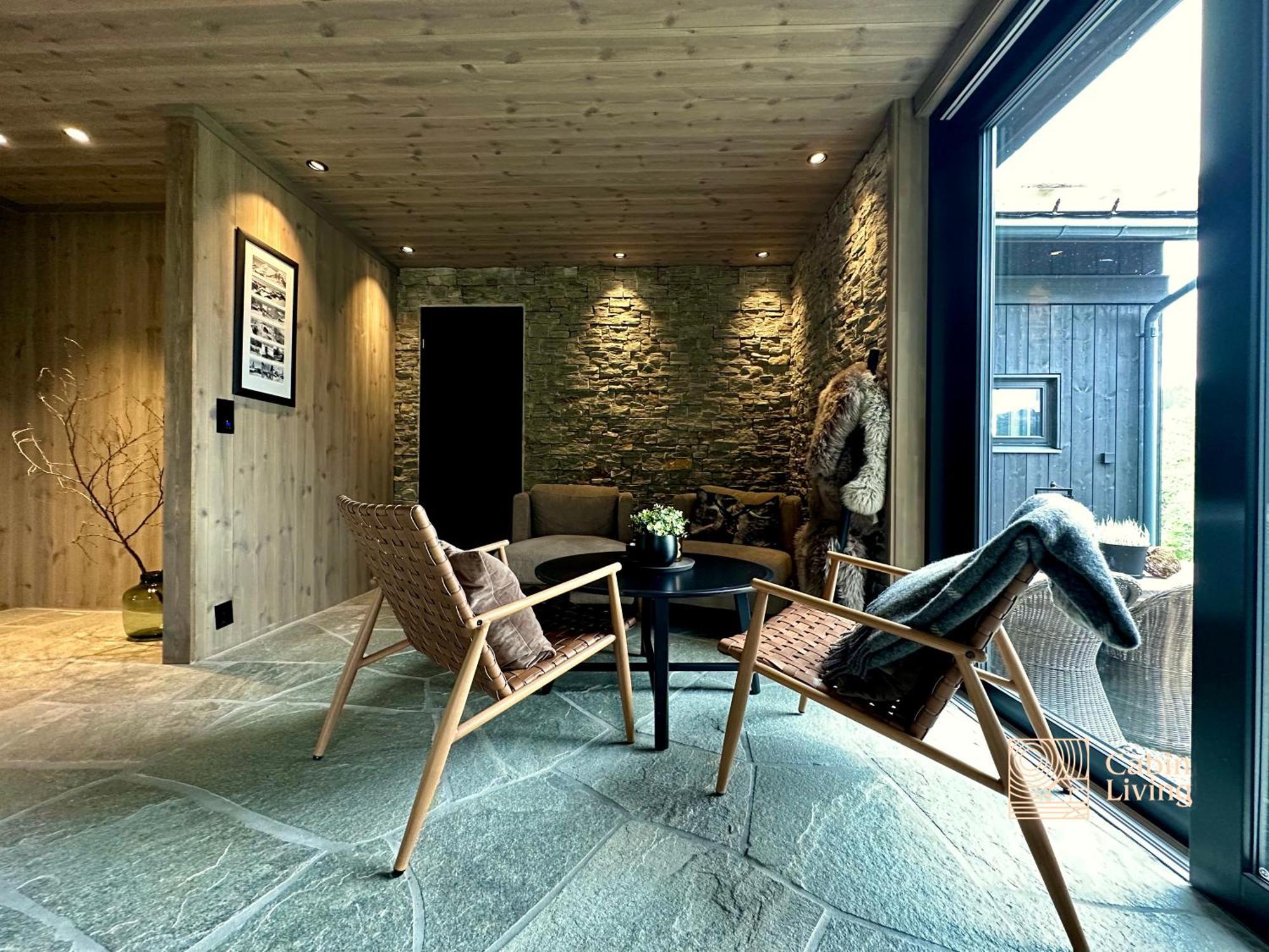 Brand New Cabin On The Sunny Side Of Gaustatoppen With A Great View Tuddal Exteriér fotografie