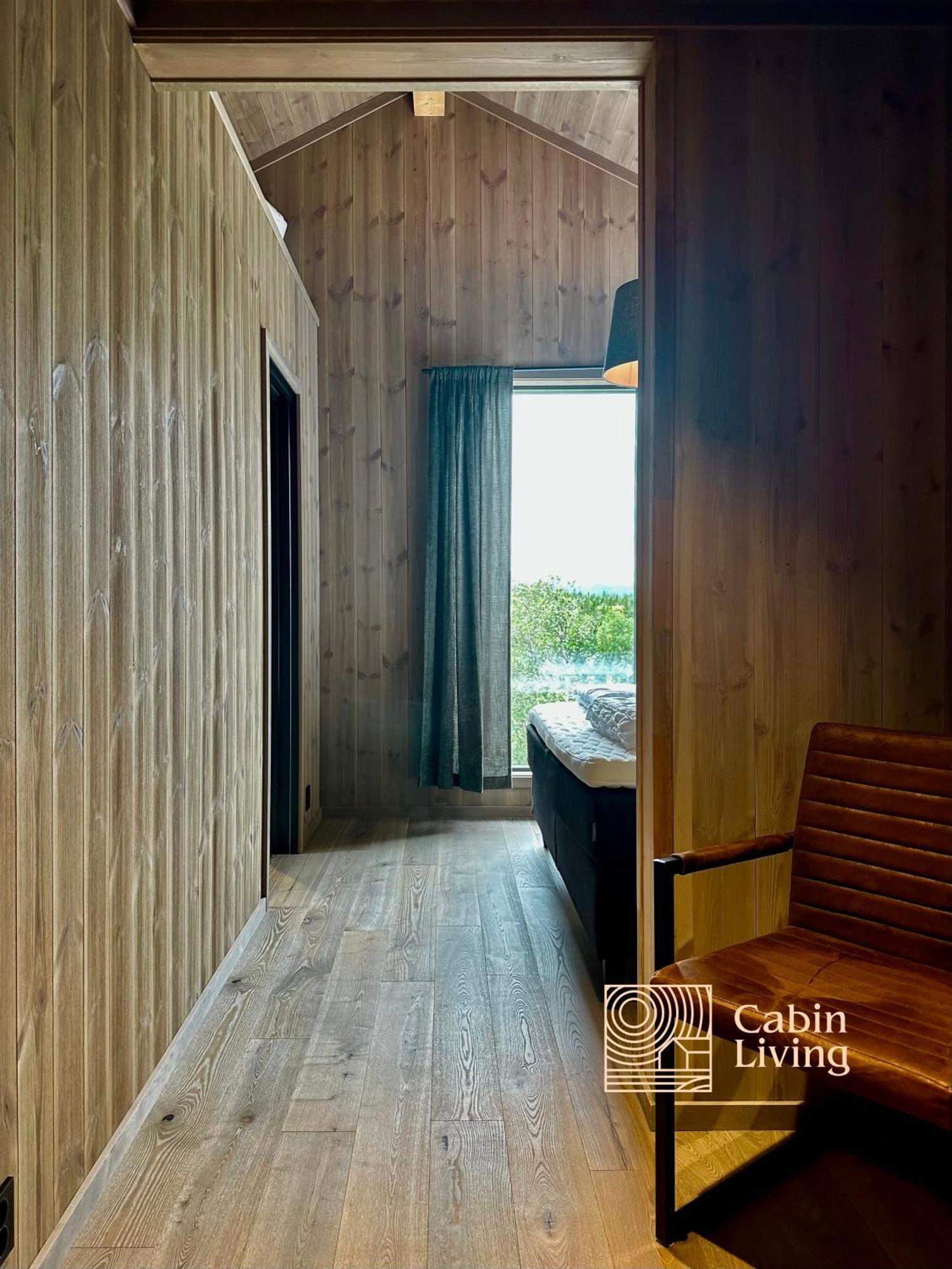 Brand New Cabin On The Sunny Side Of Gaustatoppen With A Great View Tuddal Exteriér fotografie