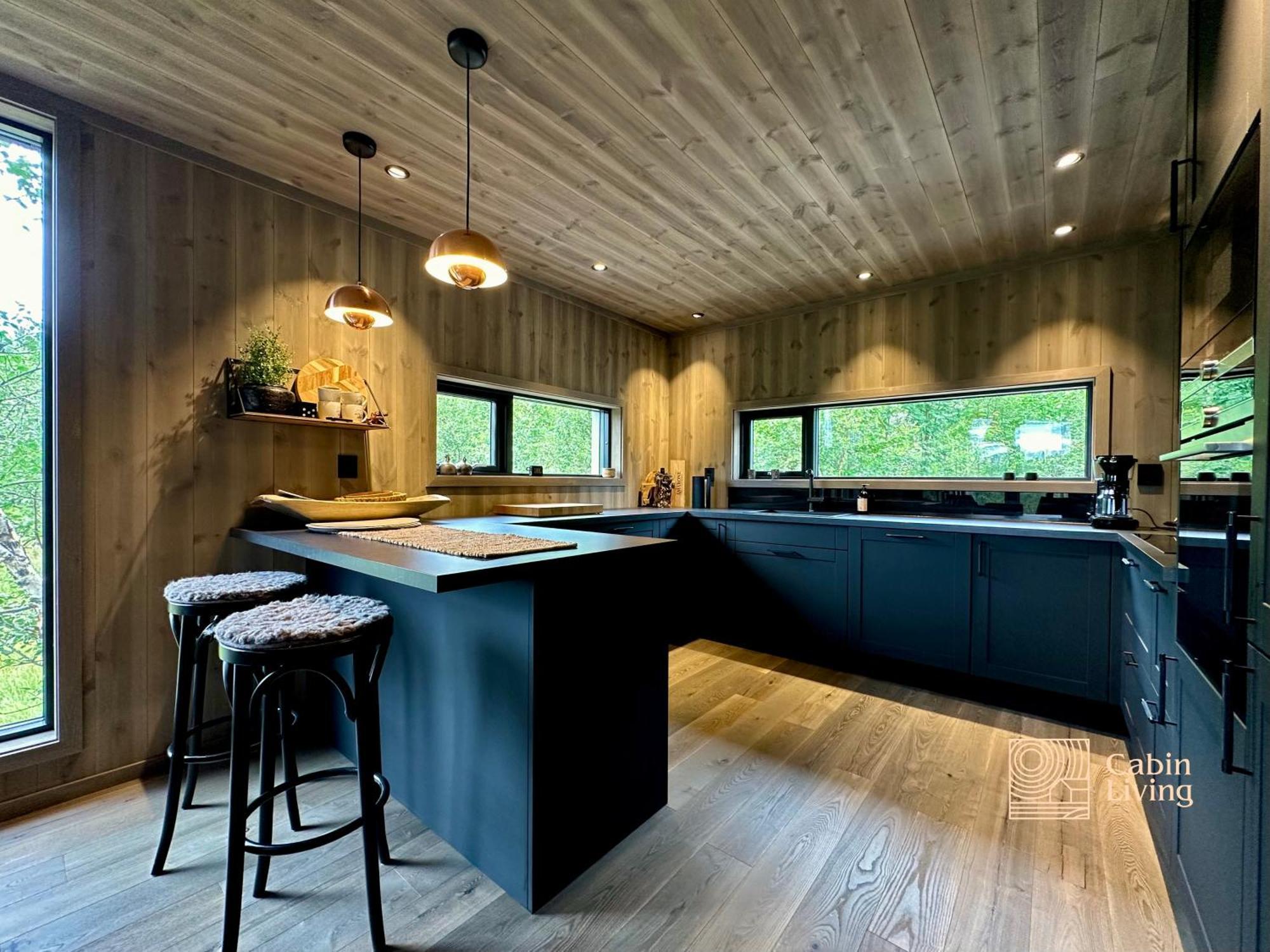 Brand New Cabin On The Sunny Side Of Gaustatoppen With A Great View Tuddal Exteriér fotografie